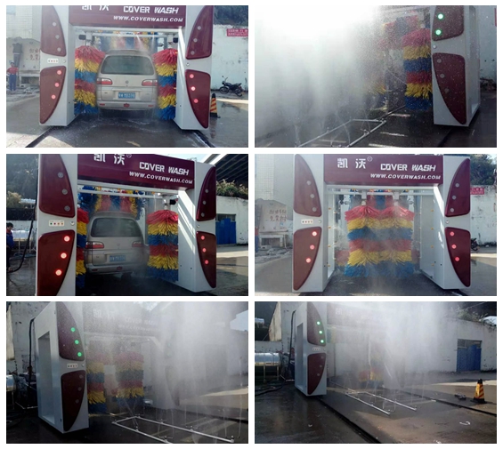 中國廣東省云浮市云安縣石城鎮(zhèn)托洞加油站安裝高壓旋轉(zhuǎn)底盤沖洗