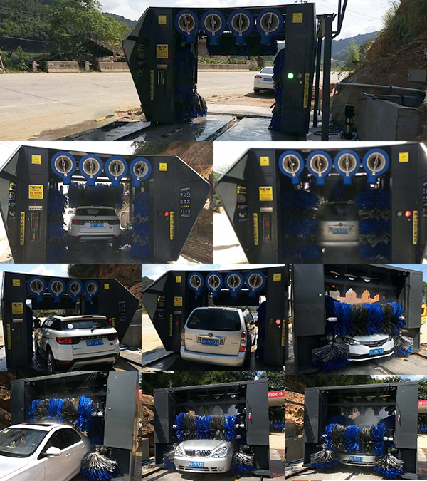 福建省武夷山 中國石化……安裝加油免費(fèi)微信掃一掃洗車、讓客戶自助去洗車……